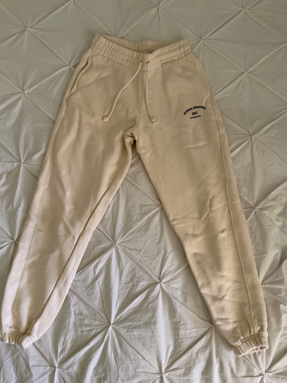 Gymshark Cream Joggers